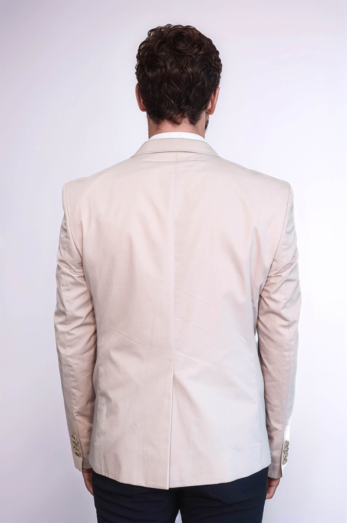 KOALA SYDNEY 3 pocket Single Button Cotton Grey Jacket-Wessi