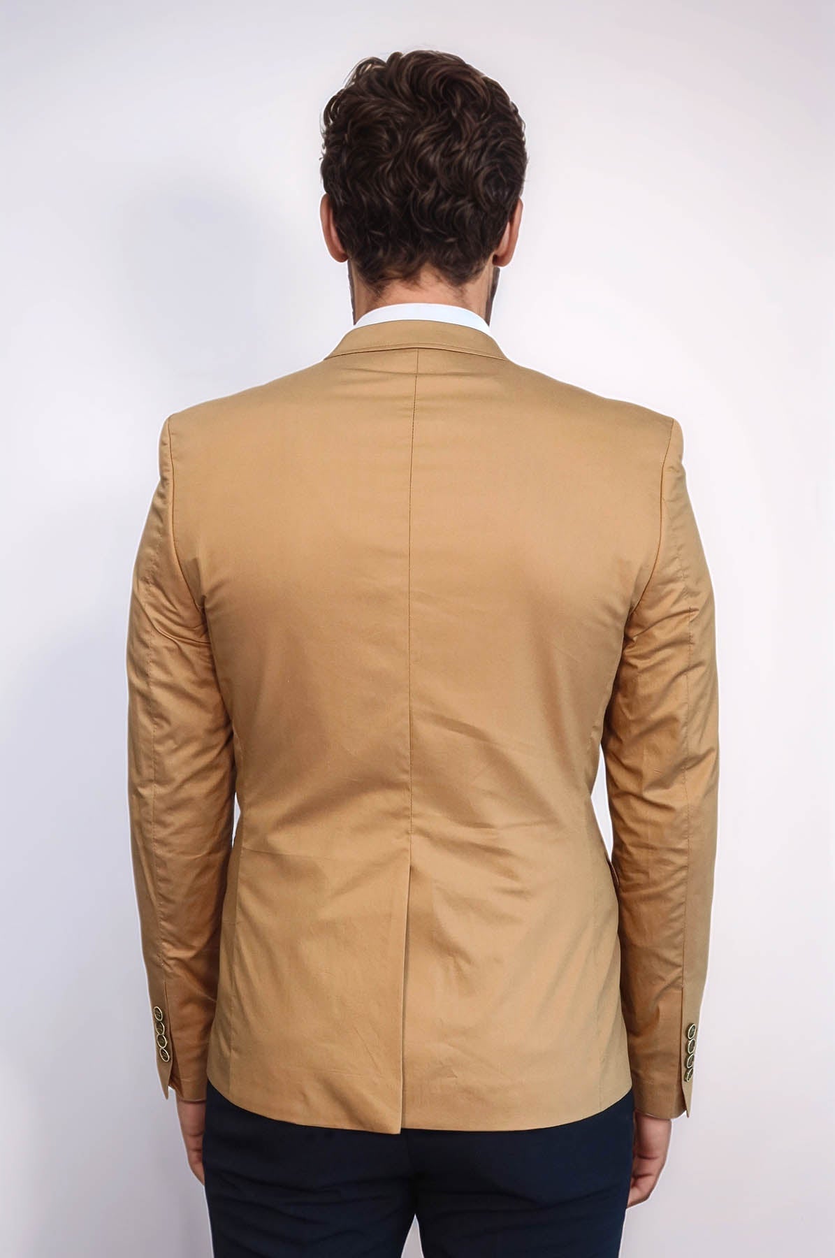 KOALA SYDNEY 3 pocket Single Button Cotton Tan Jacket-Wessi