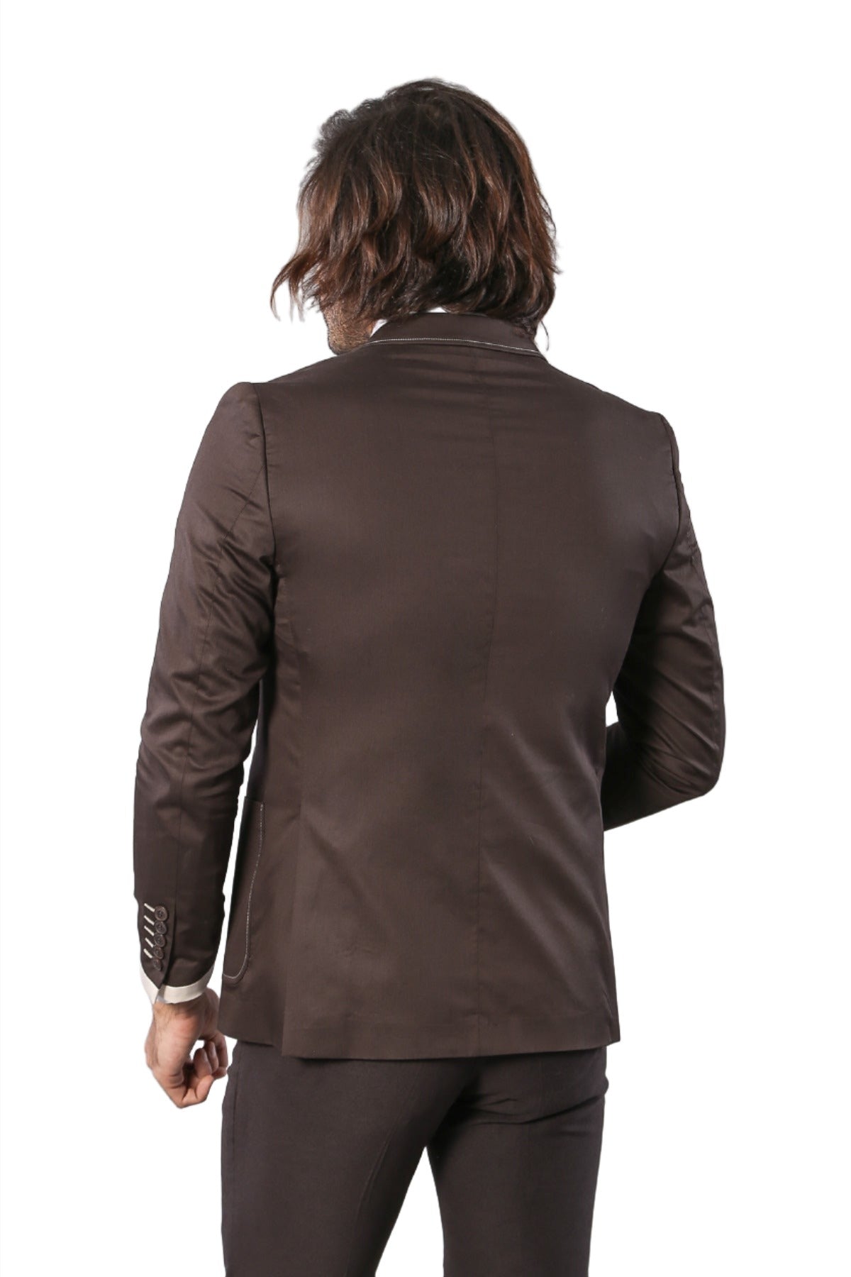 KOALA SYDNEY 2 Button Bag Pocket Brown Jacket-