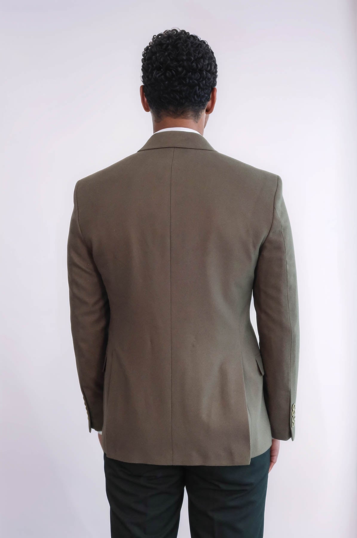 KOALA SYDNEY Plain Slim Fit Sport Brown Men Blazer