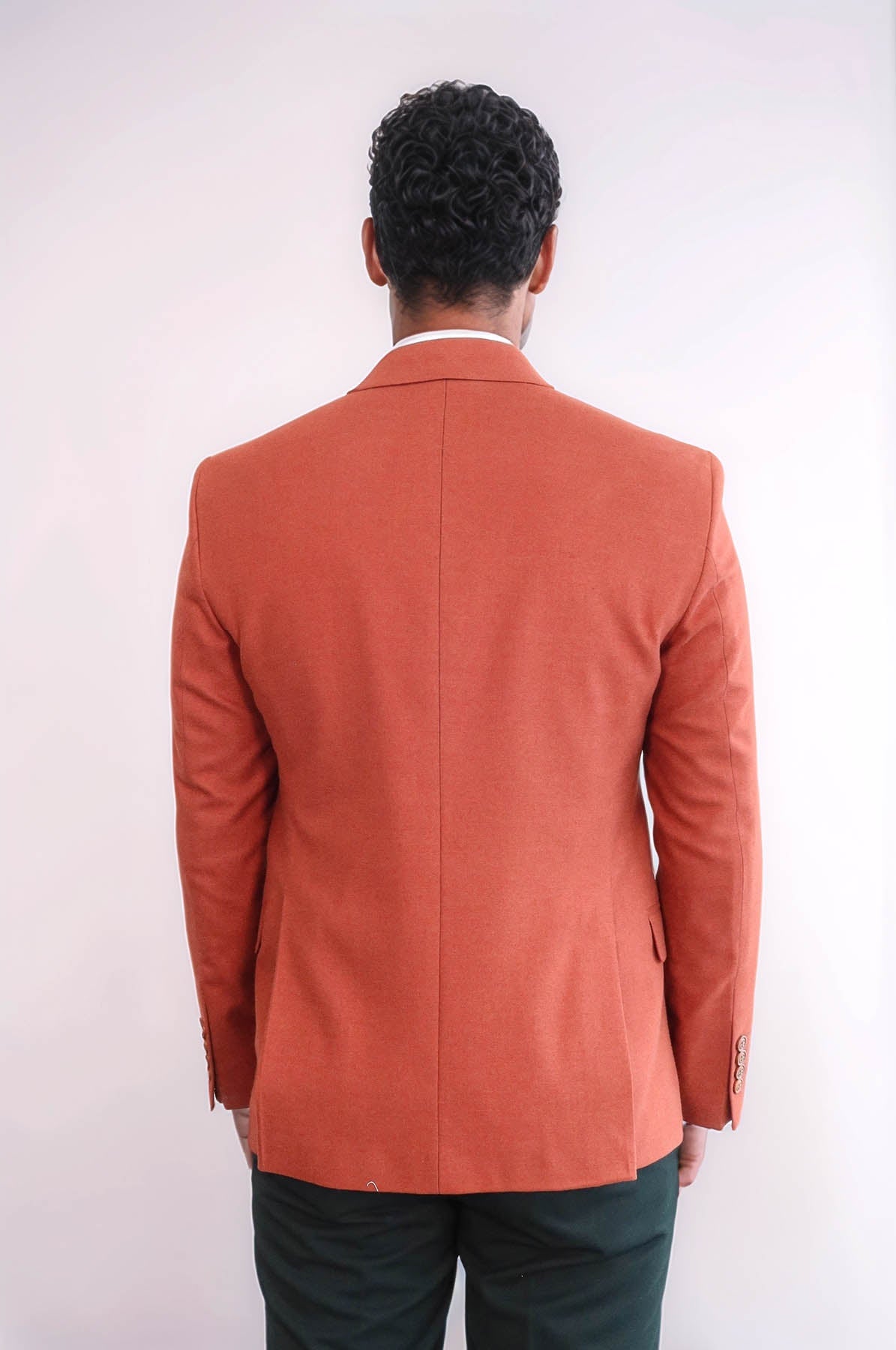 KOALA SYDNEY Plain Slim Fit Sport Burgundy Men Blazer