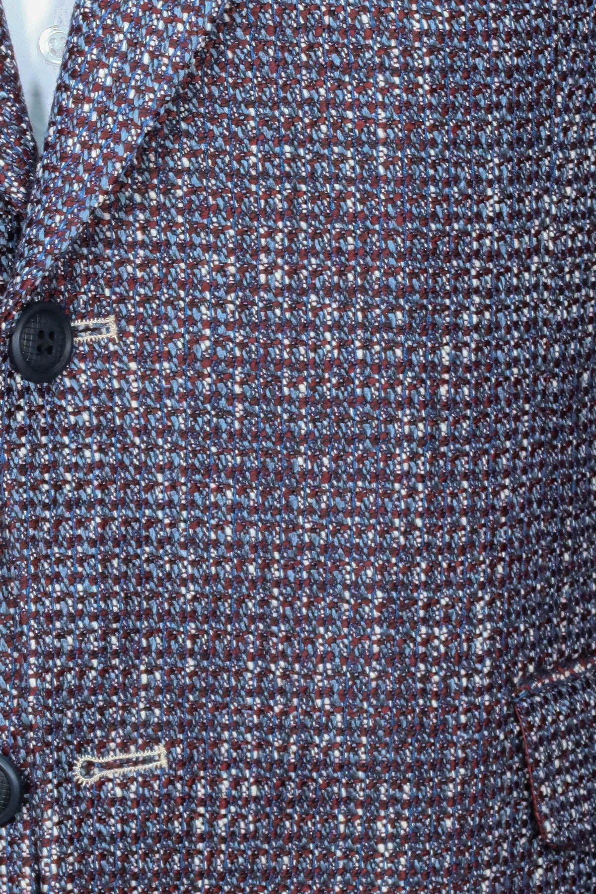 Slim Fit Patterned Sport Purple Men Blazer