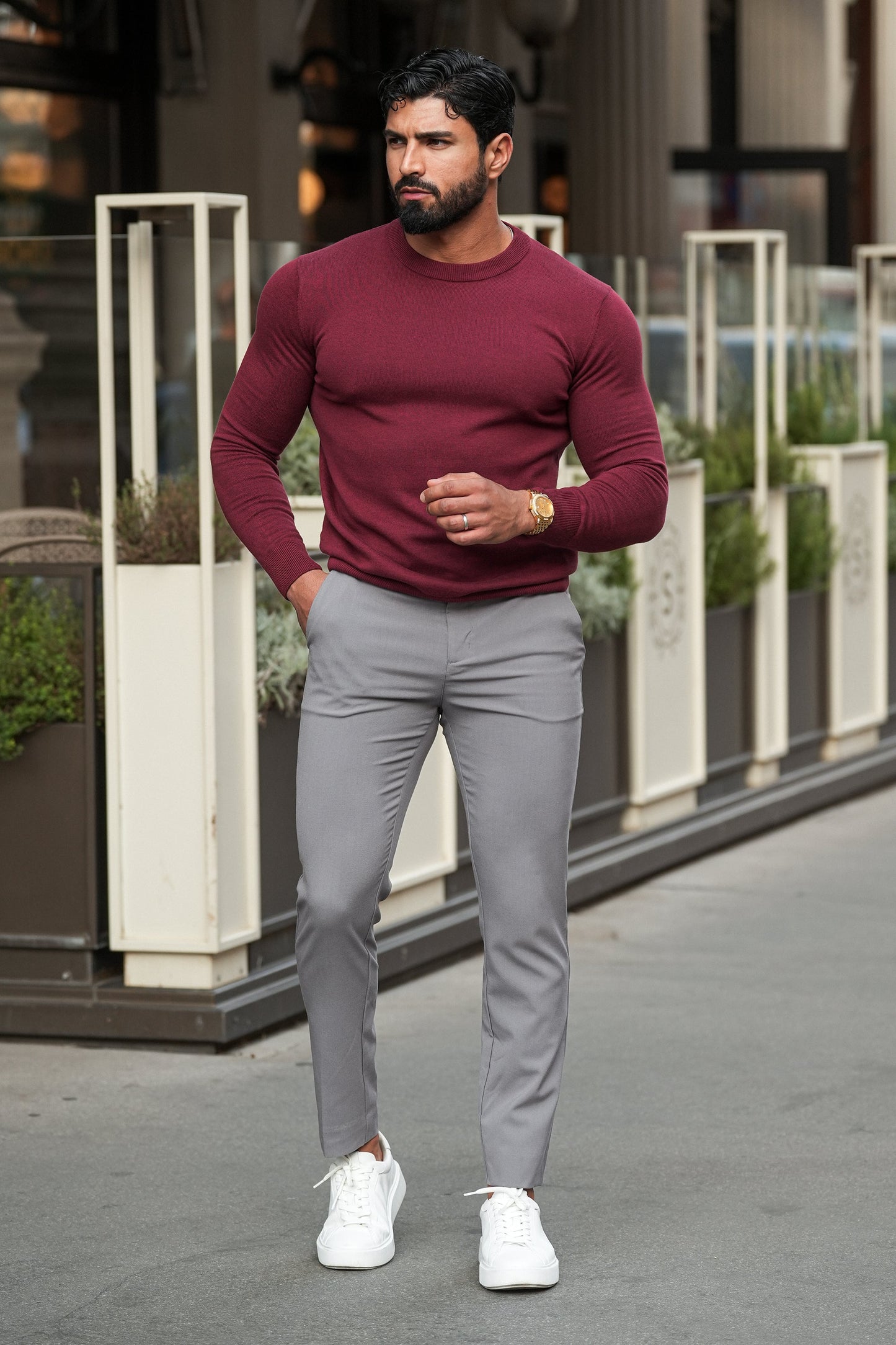 Santoni Classic Crewneck Sweater