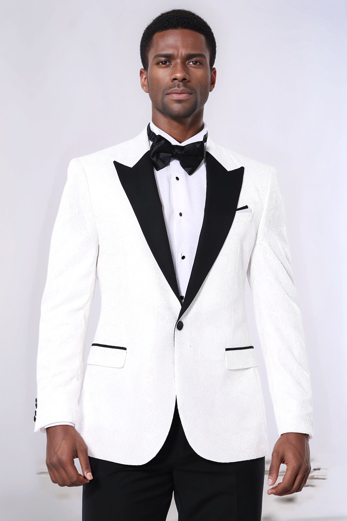 Grey Sparkly Patterned Party Blazer