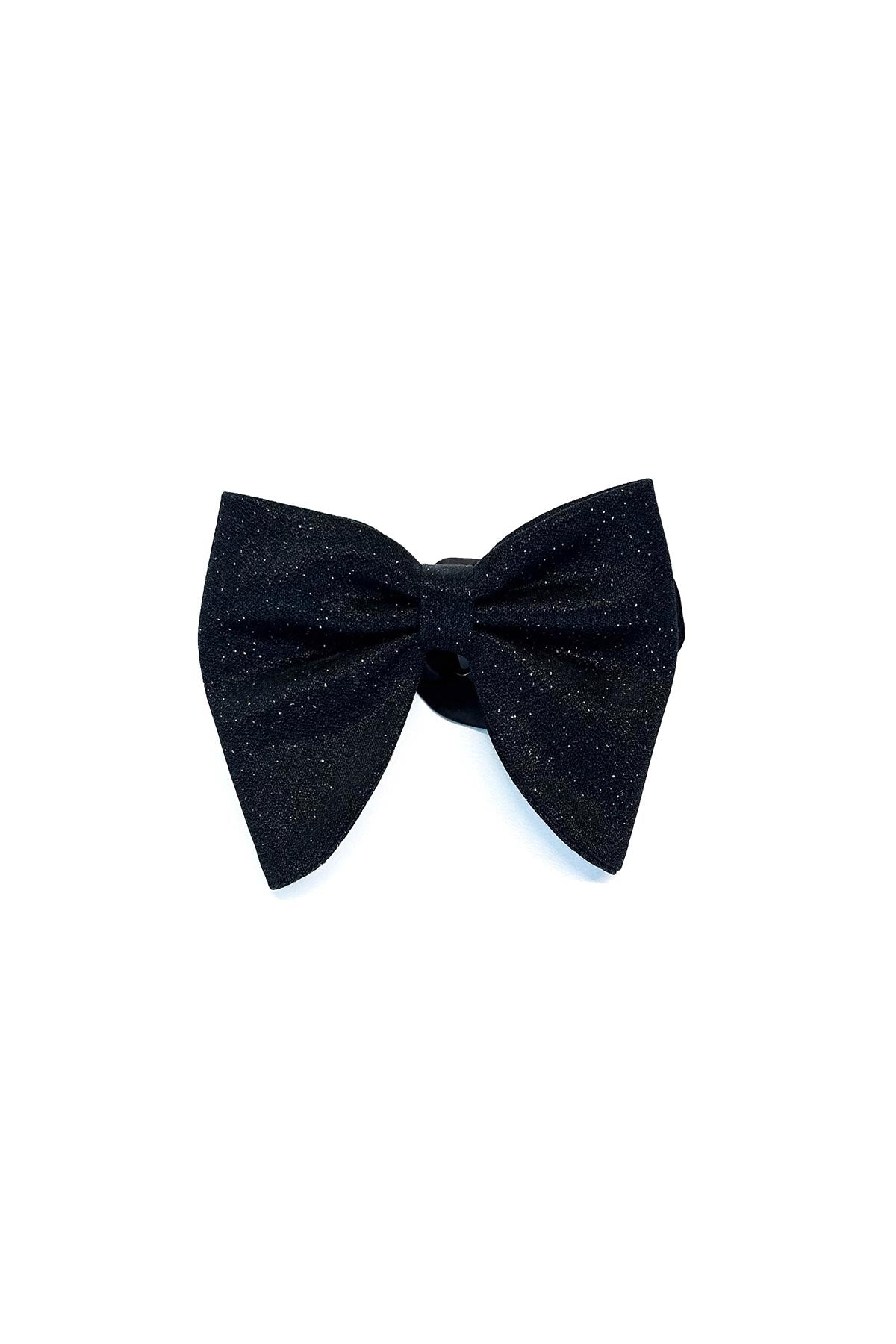 KOALA SYDNEY Classic Black Glitter Men's Bow Tie -