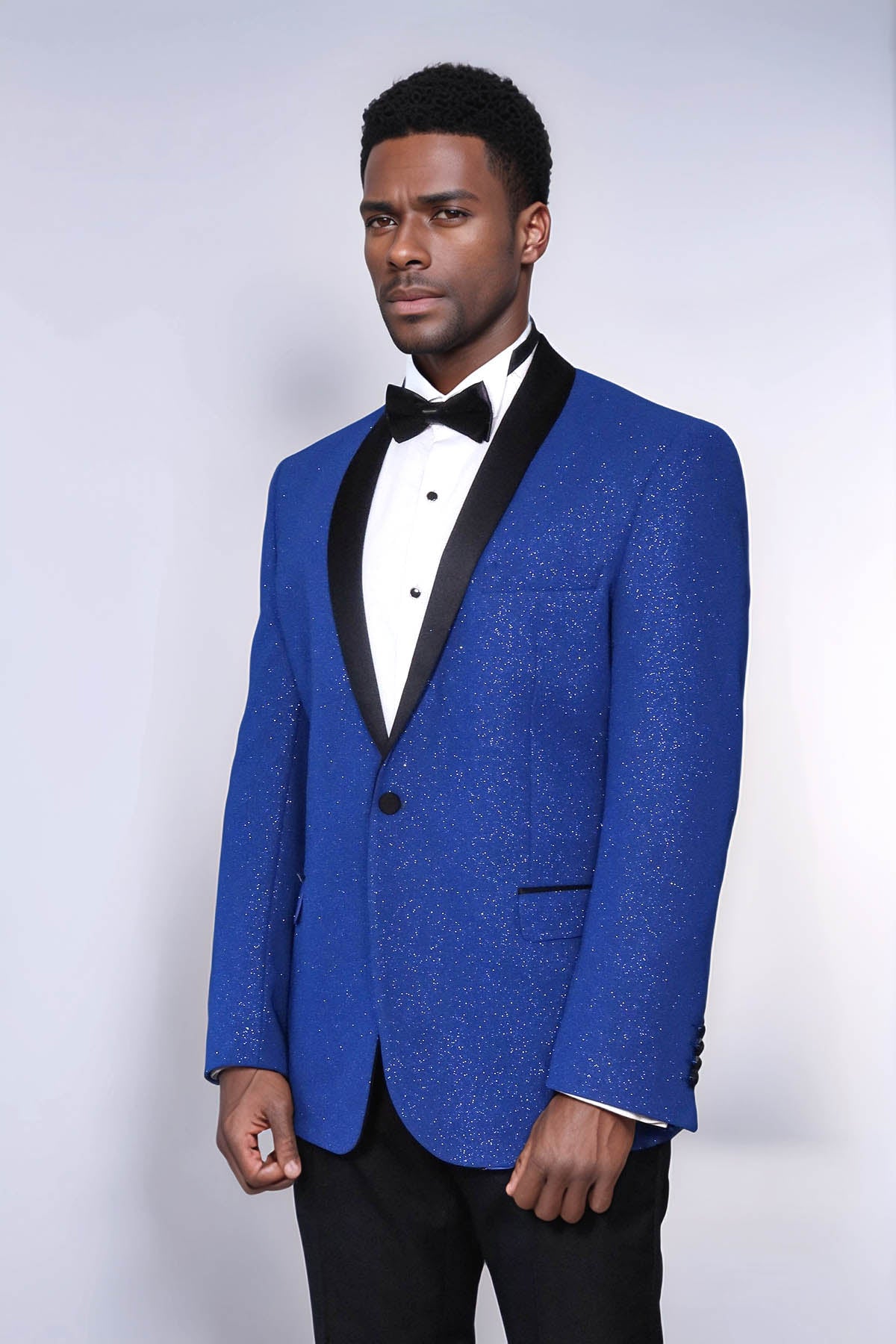 KOALA SYDNEY Shawl Lapel Navy Blue Men Prom Blazer abd Trousers Combination Suit