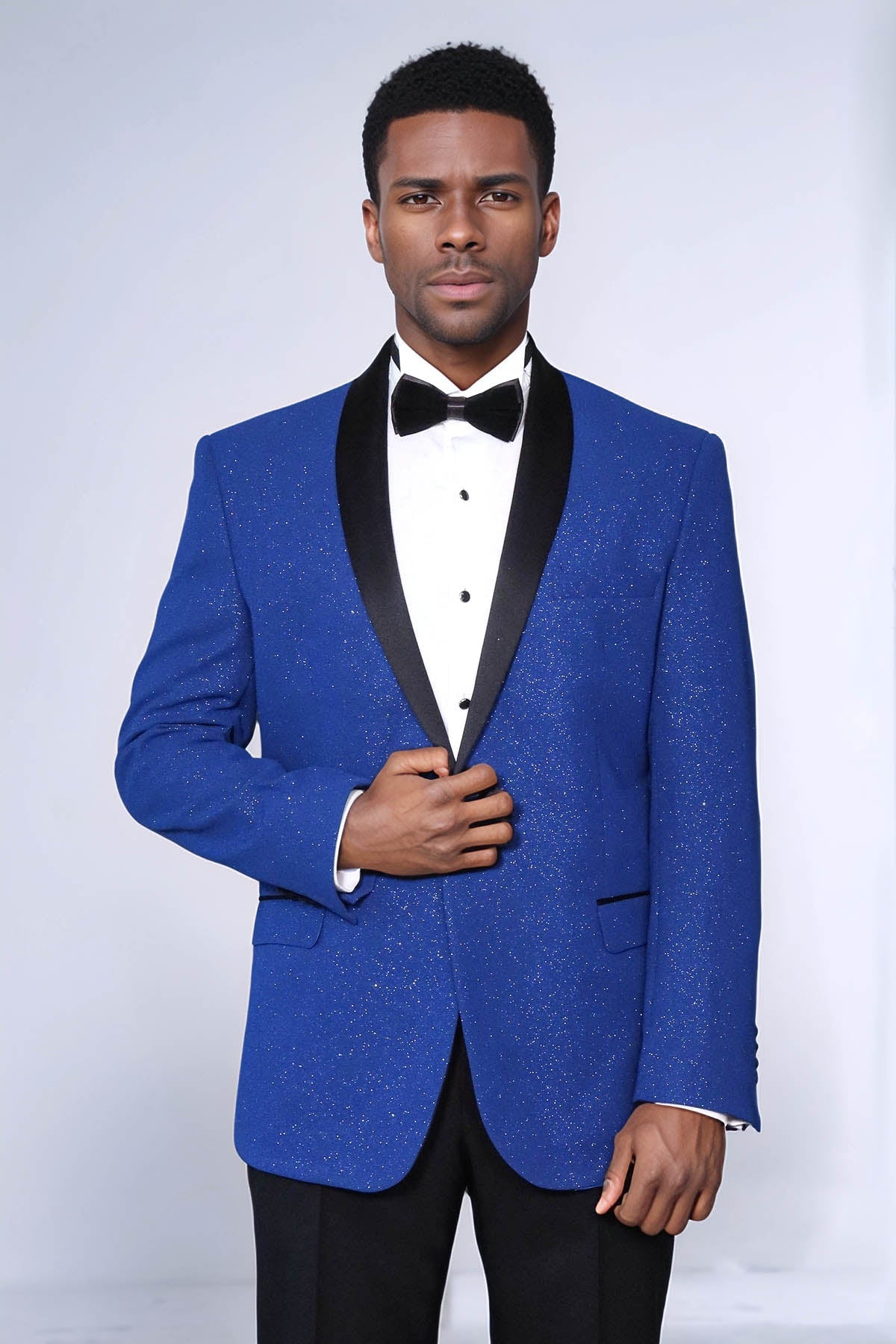 KOALA SYDNEY Shawl Lapel Navy Blue Men Prom Blazer abd Trousers Combination Suit