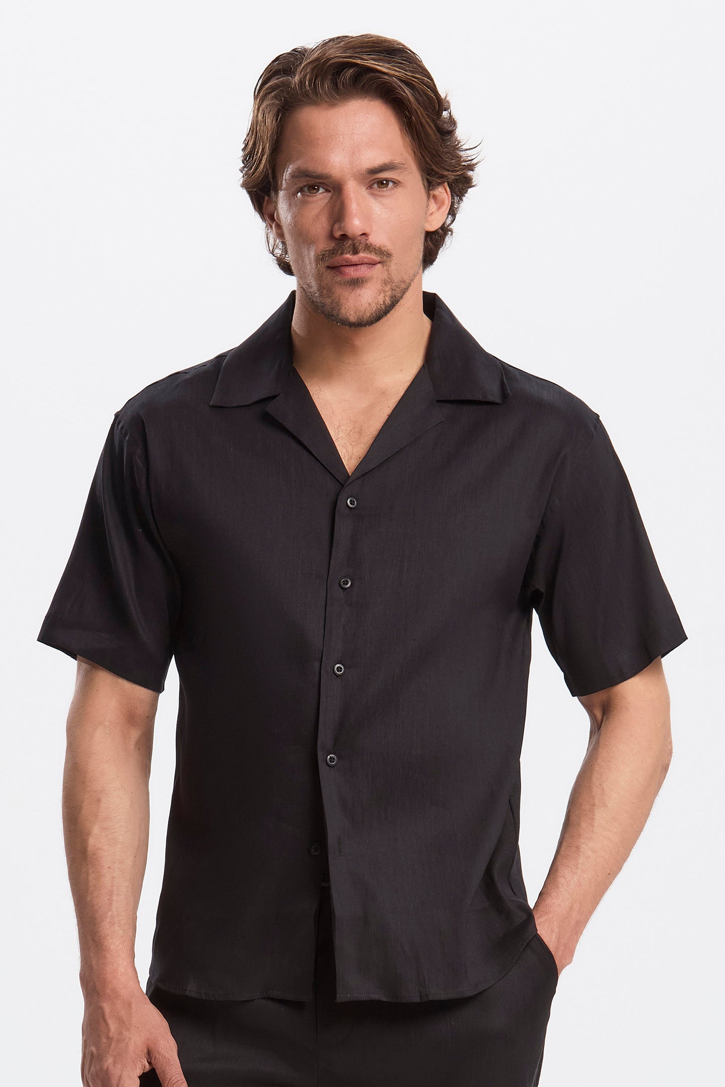 KOALA SYDNEY Short Sleeve Linen Shirt