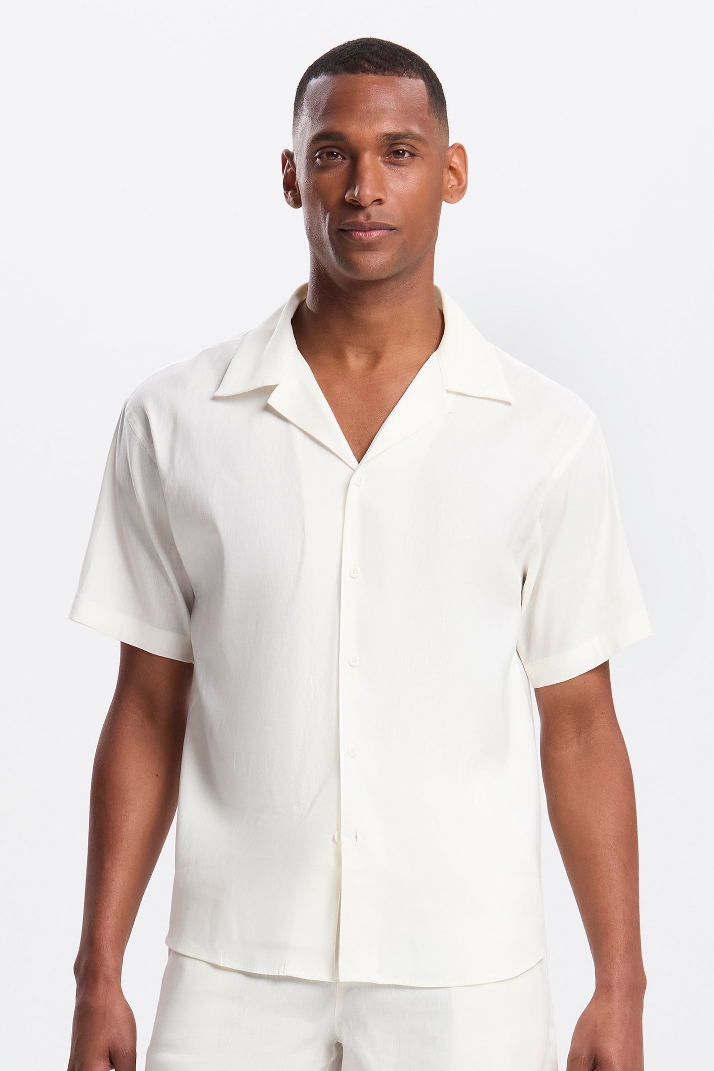 KOALA SYDNEY Short Sleeve Linen Shirt
