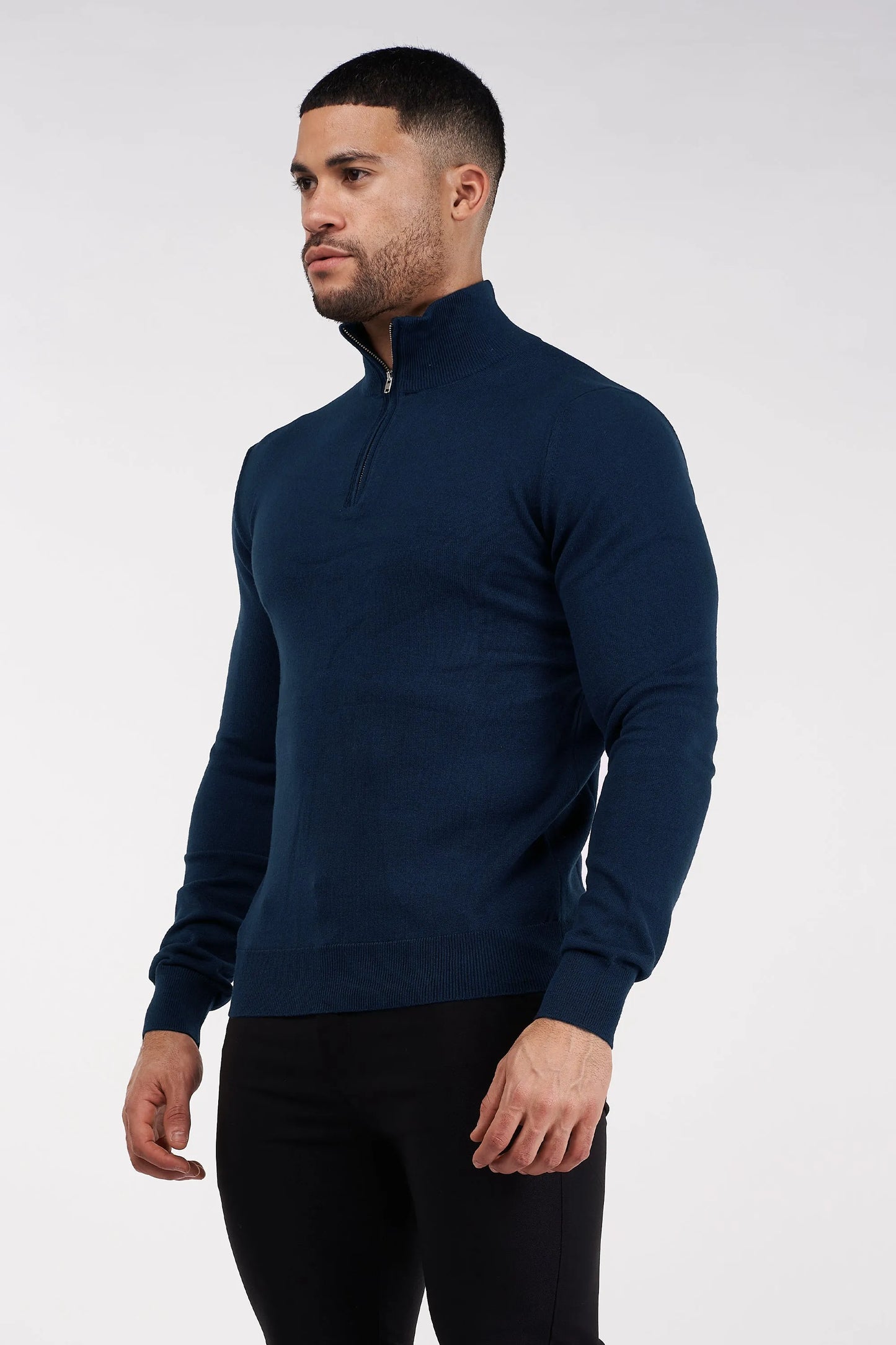 Santoni Half-Zip Sweater