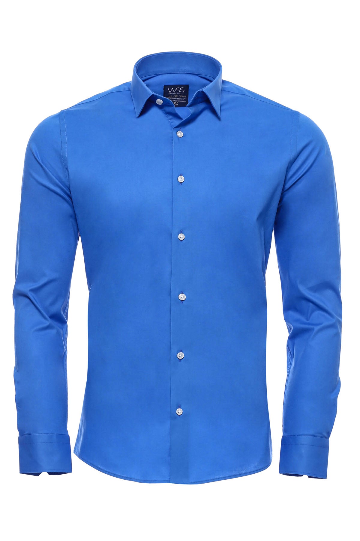 Blue Slim Fit Men's Shirt |