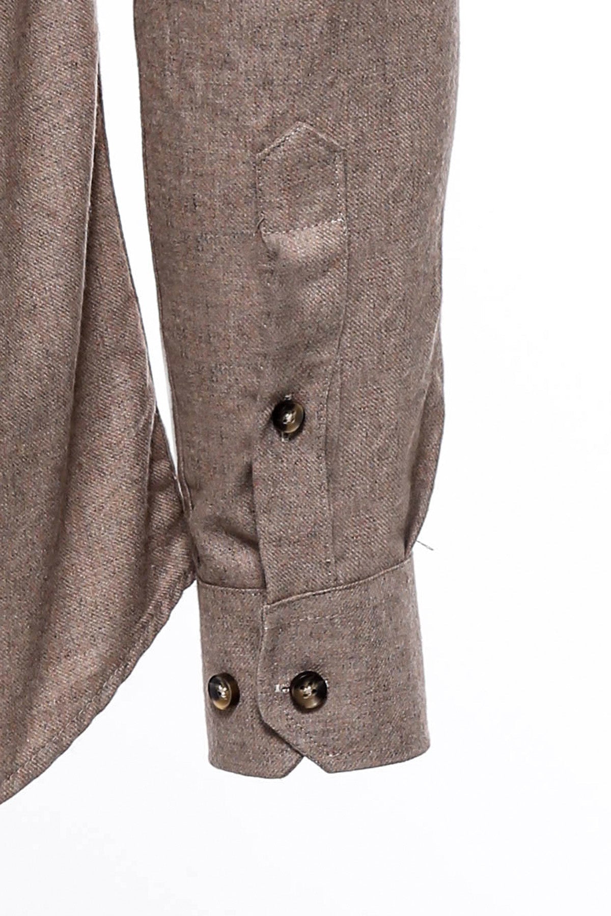 KOALA SYDNEY Slim Fit Cotton Plain Beige Men Lumberjack Shirt -