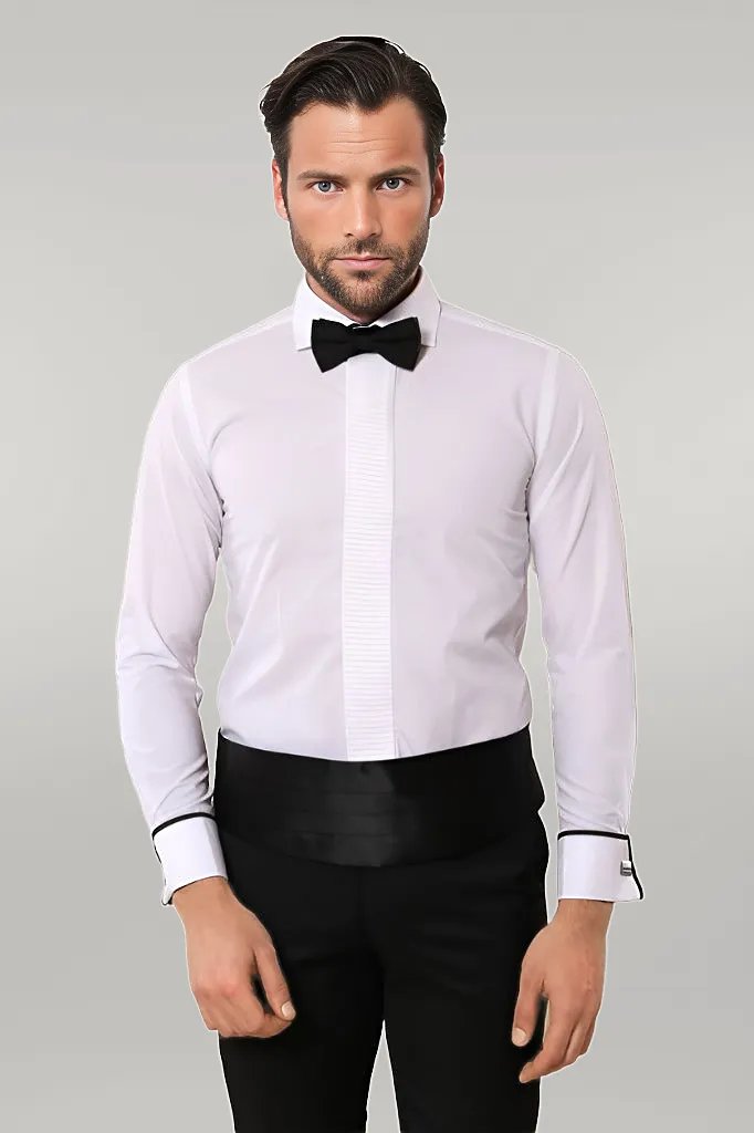 KOALA SYDNEY White Tuxedo Shirt |