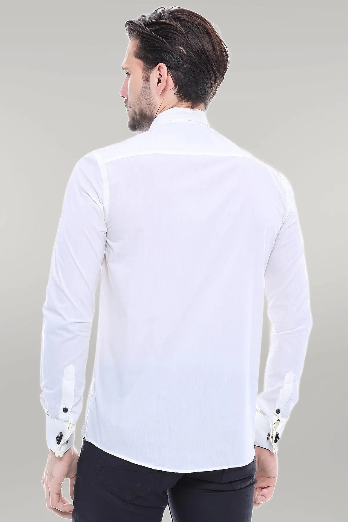 KOALA SYDNEY Cream Tuxedo Shirt -