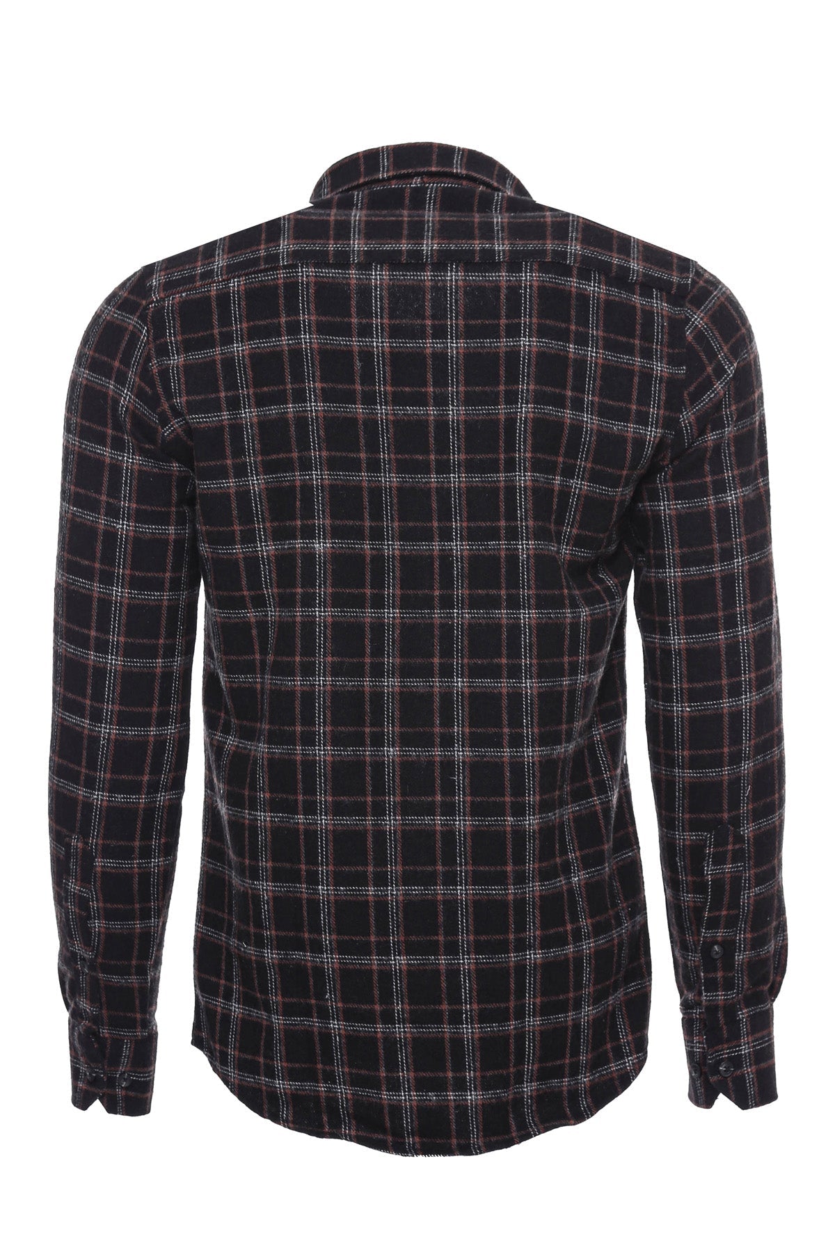 Plaid Black Men Lumberjack Shirt -