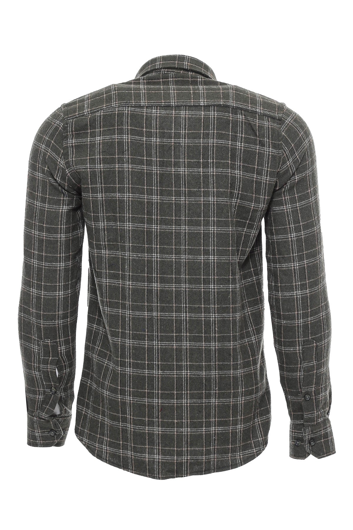 Plaid Green Men Lumberjack Shirt -