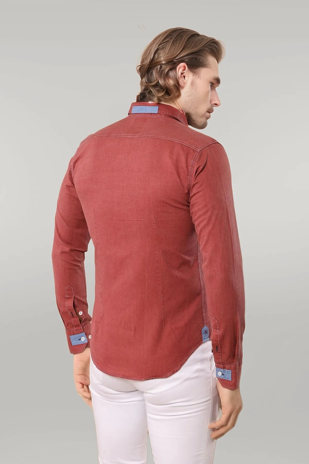 Light Burgundy Shirt
