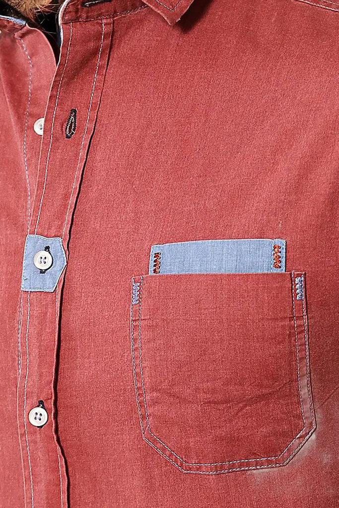 Light Burgundy Shirt