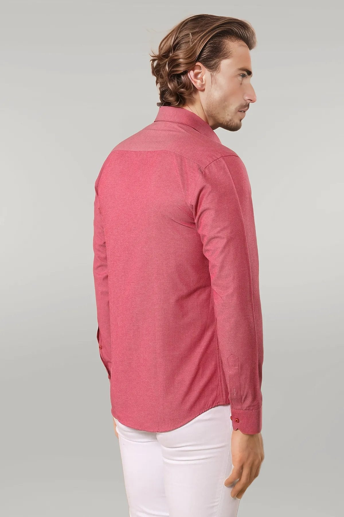 KOALA SYDNEY Dot-Patterned Pink Shirt |