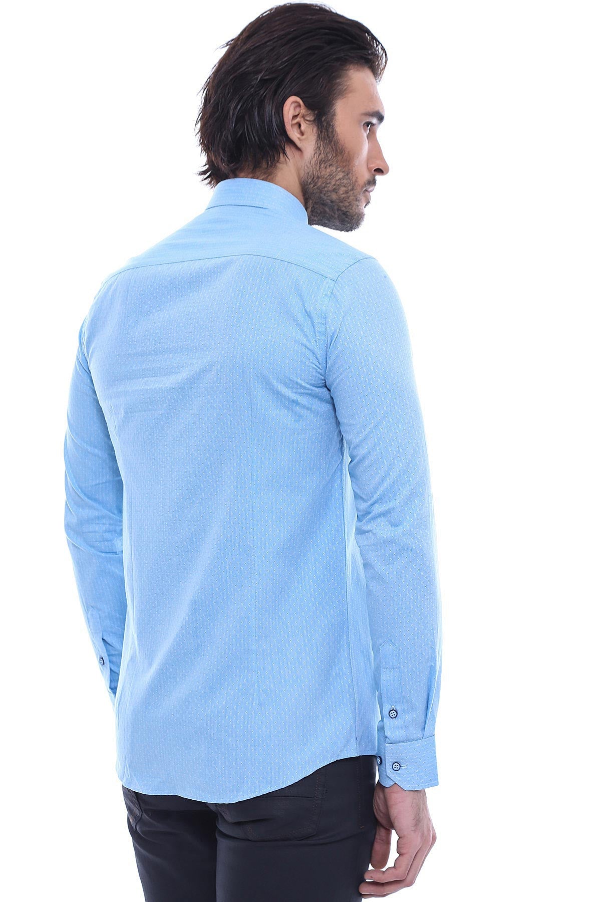 KOALA SYDNEY Light Blue Cotton Shirt for Men