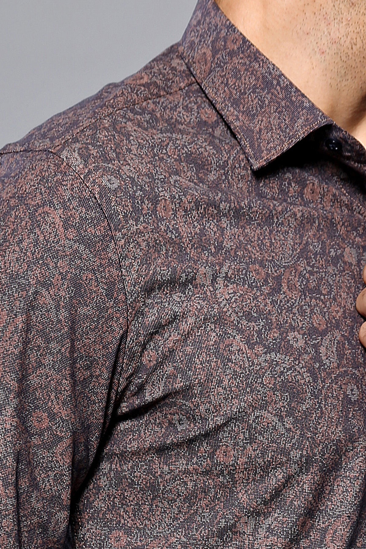KOALA SYDNEY Brown Patterned Shirt