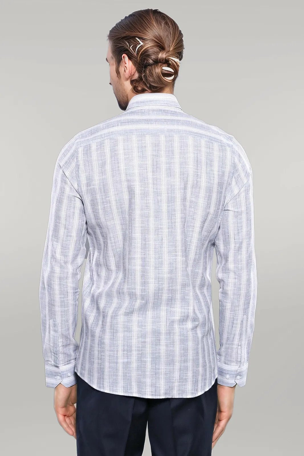 KOALA SYDNEY Striped Blue Men's Shirt |