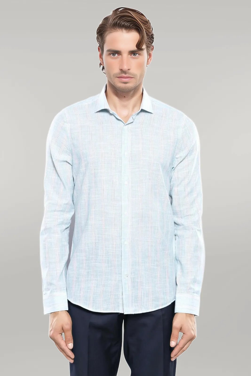 KOALA SYDNEY Light Green Plaid Shirt -