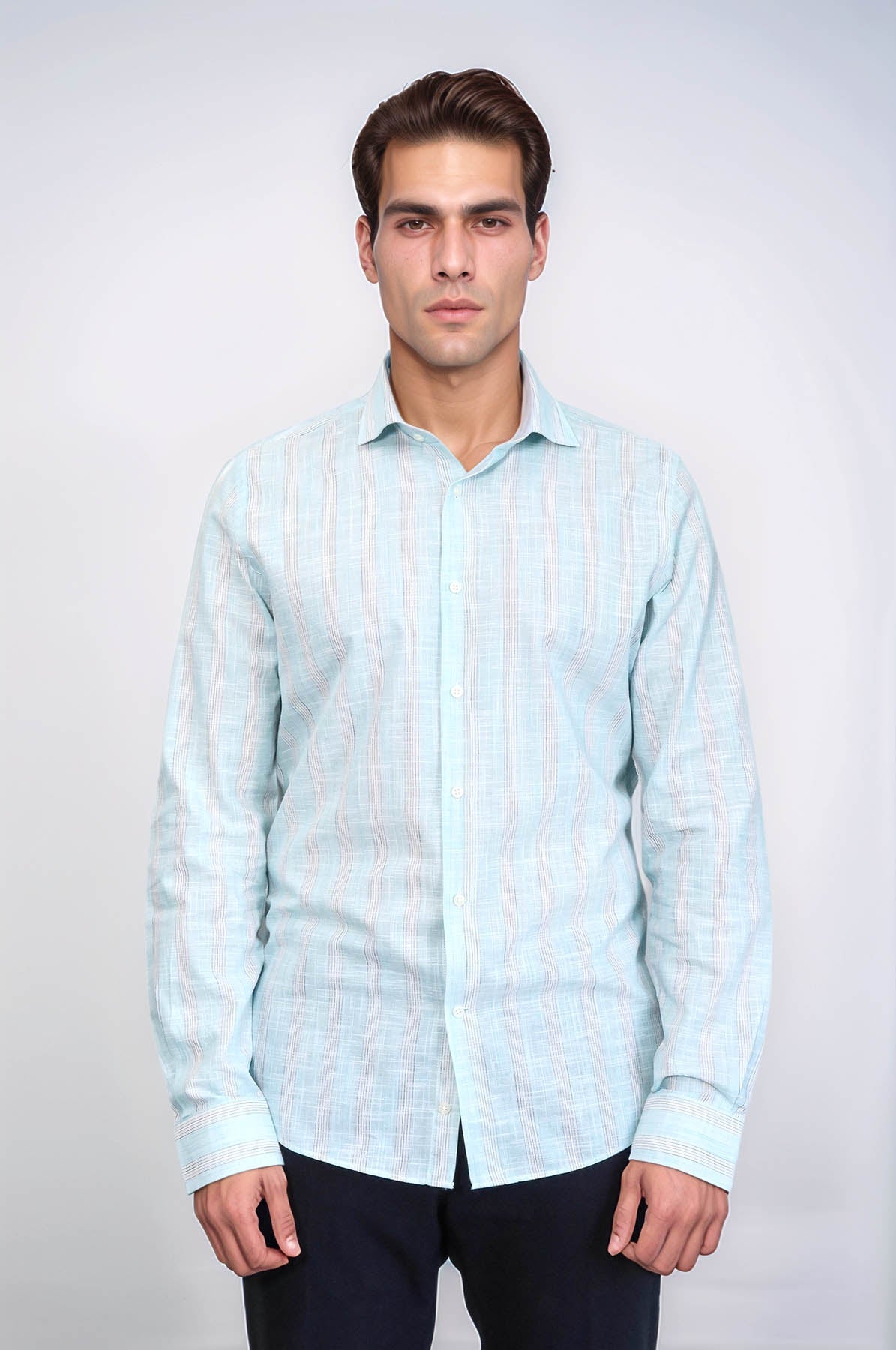 Green Checked Shirt