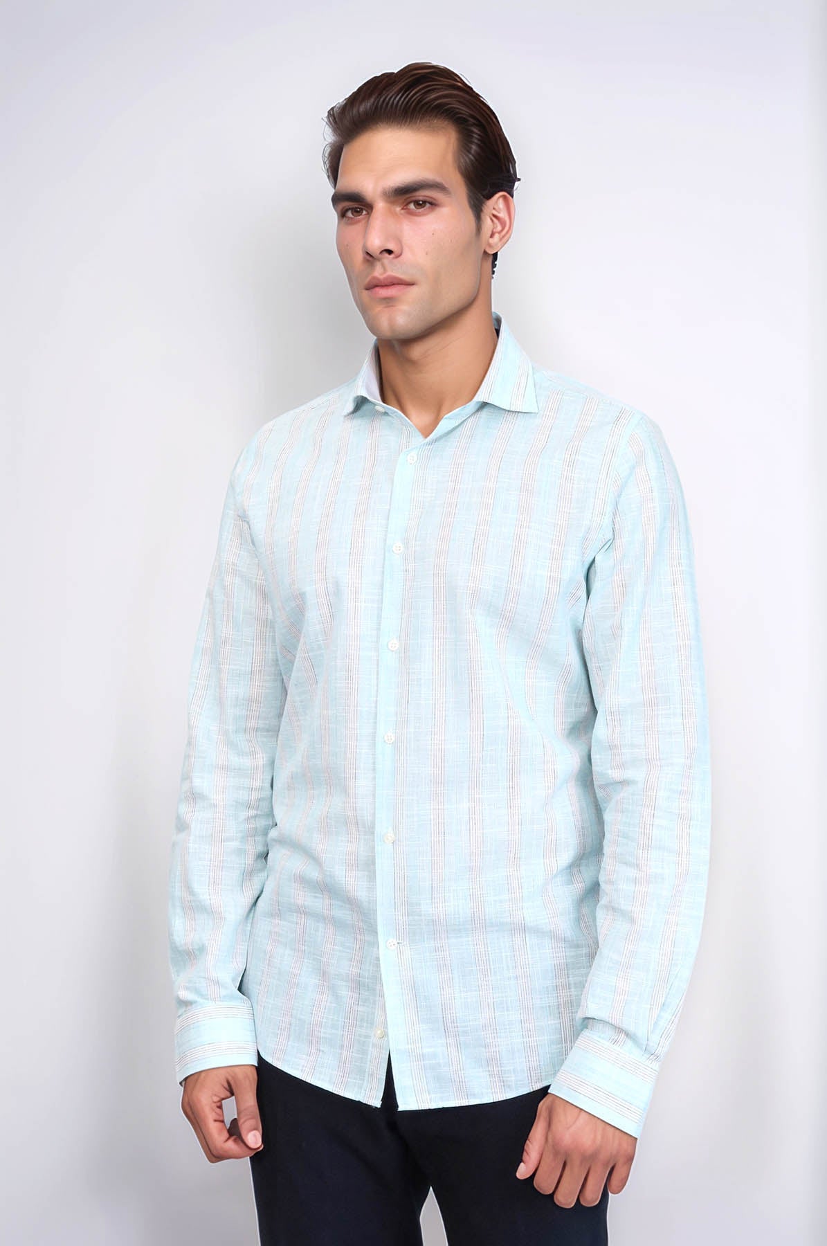 Green Checked Shirt