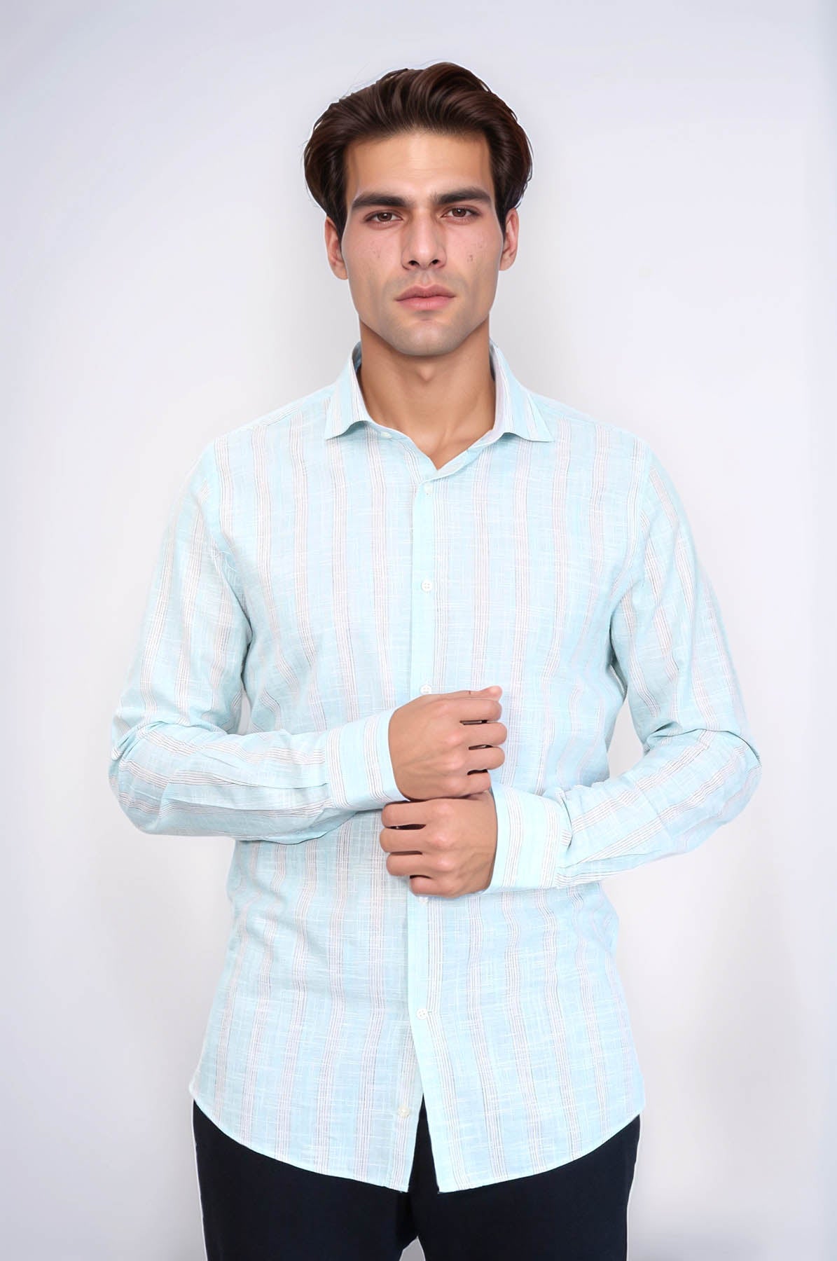 Green Checked Shirt