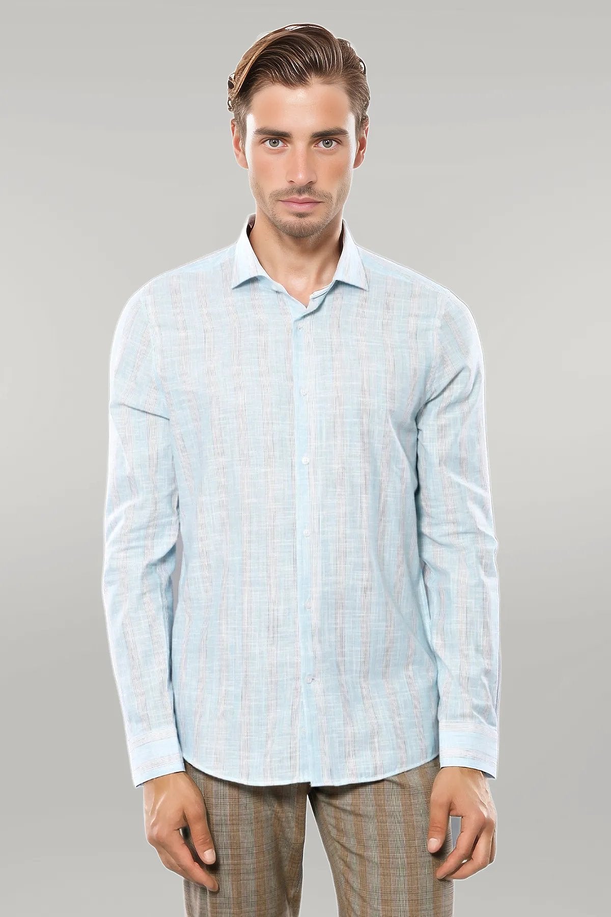 Green Checked Shirt -
