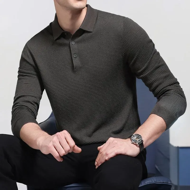 KOALA SYDNEY Versatile Men's Wool Blend Knit Sweater