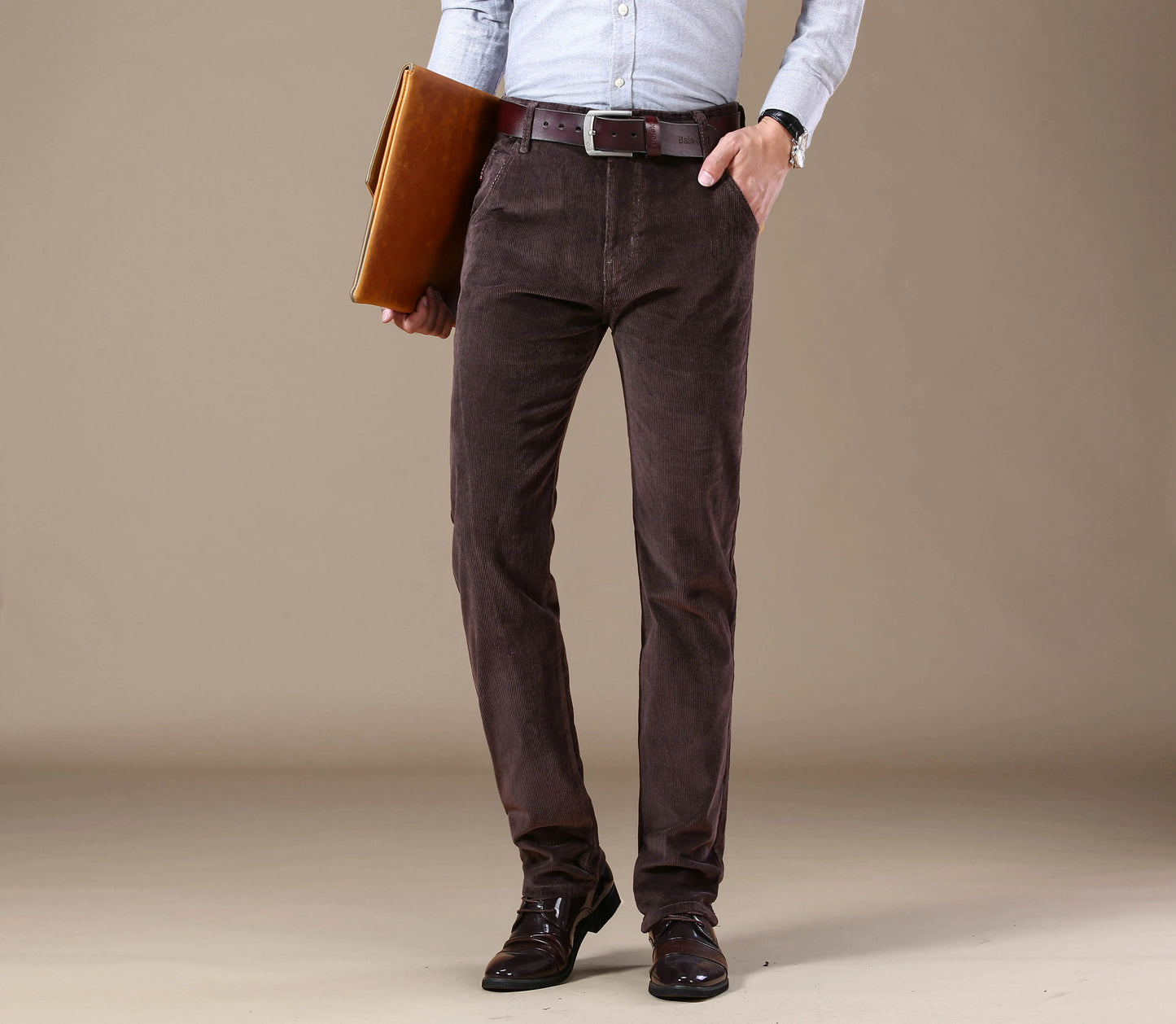 Autumn-Winter Men’s Straight Corduroy Jeans