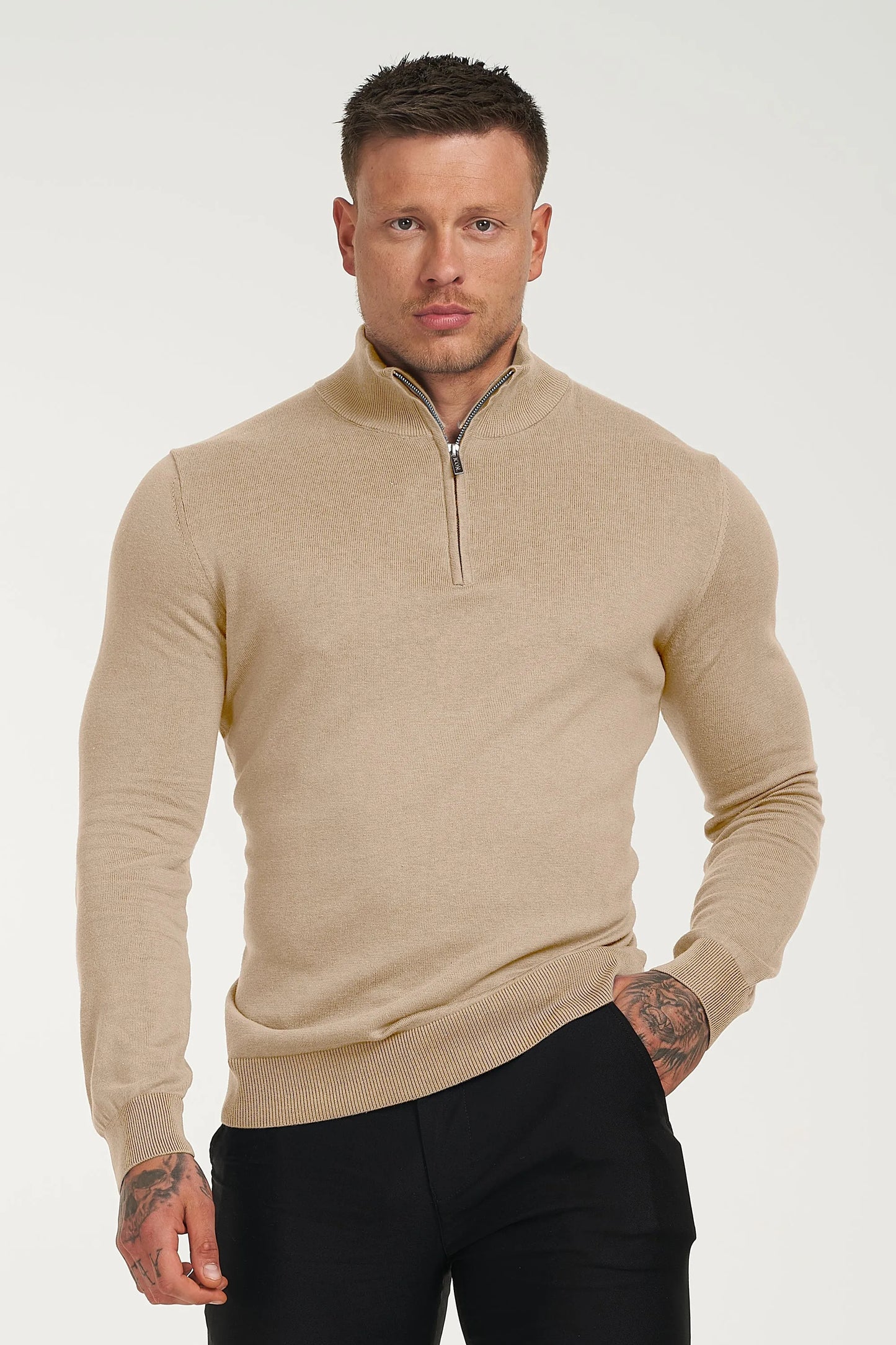 Santoni Half-Zip Sweater