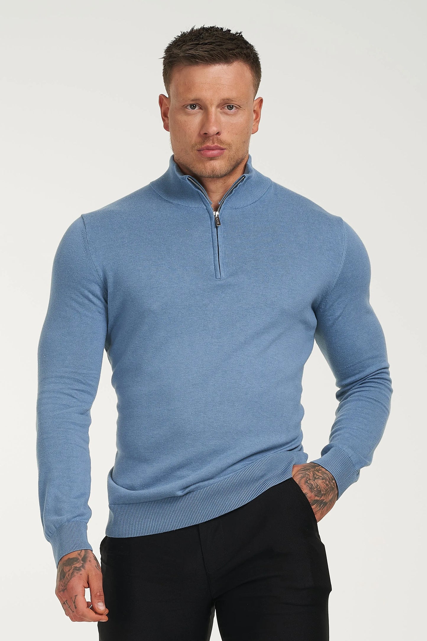 Santoni Half-Zip Sweater