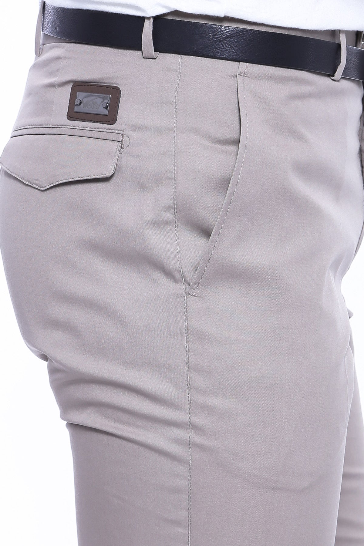 KOALA SYDNEY Pocket Flap Cotton Grey Pants-Wessi