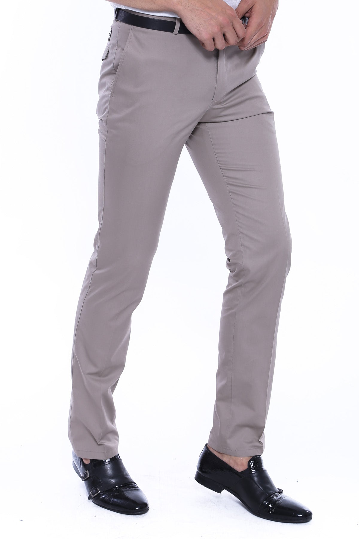 KOALA SYDNEY Pocket Flap Cotton Grey Pants-Wessi