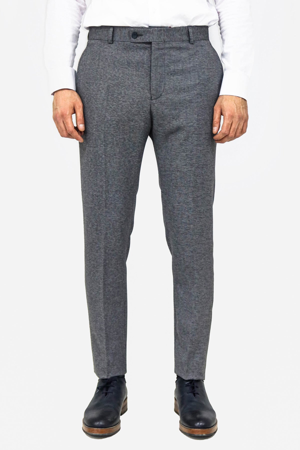KOALA SYDNEY Plain Grey Men Trousers -