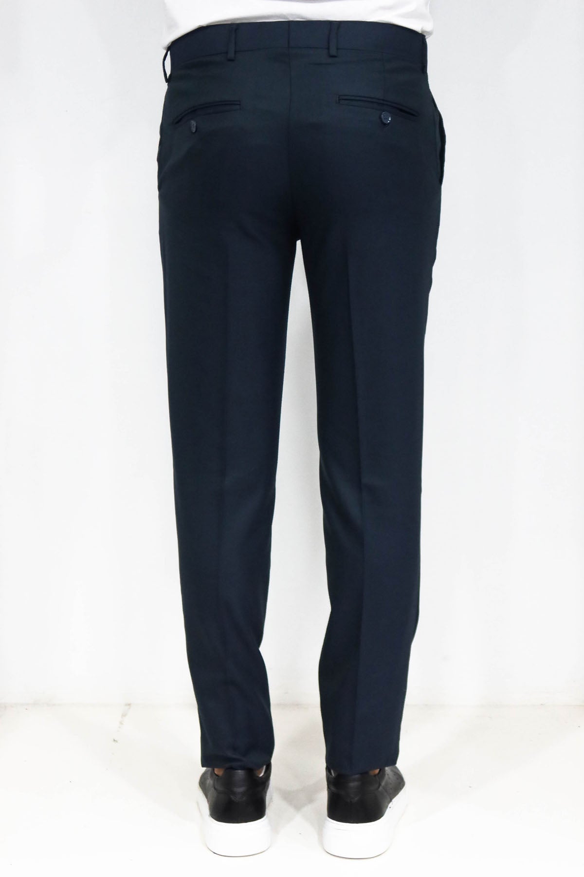KOALA SYDNEY Slim Fit Textured Oil Green Men Trousers