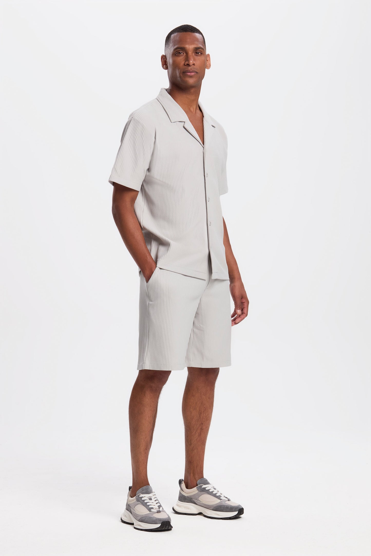 KOALA SYDNEY Pleated Short Sleeve Shirt