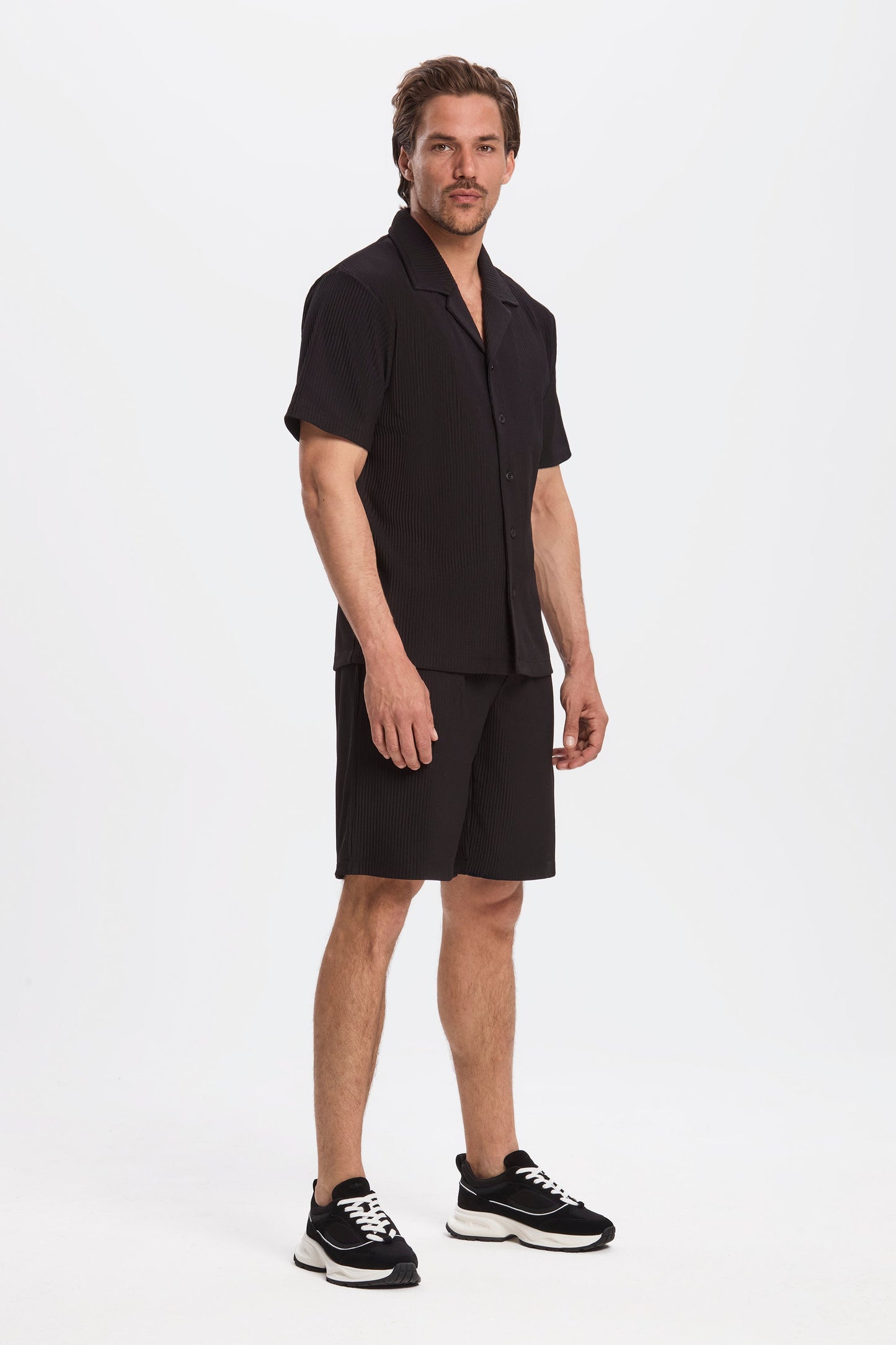 KOALA SYDNEY Pleated Short Sleeve Shirt