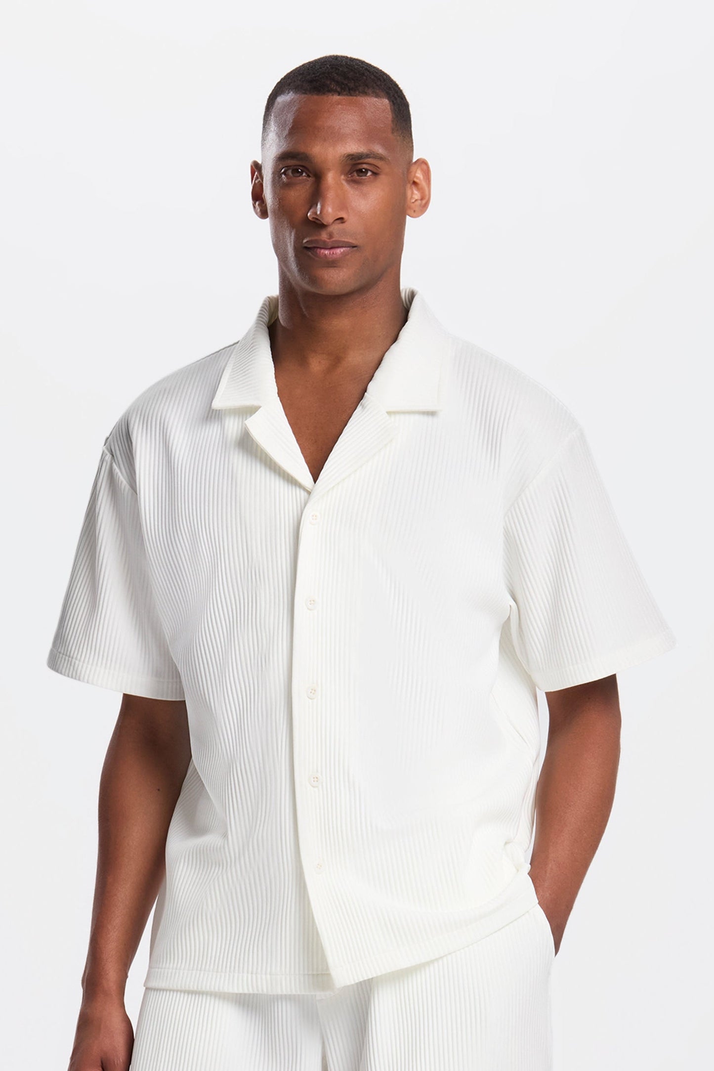 KOALA SYDNEY Pleated Short Sleeve Shirt