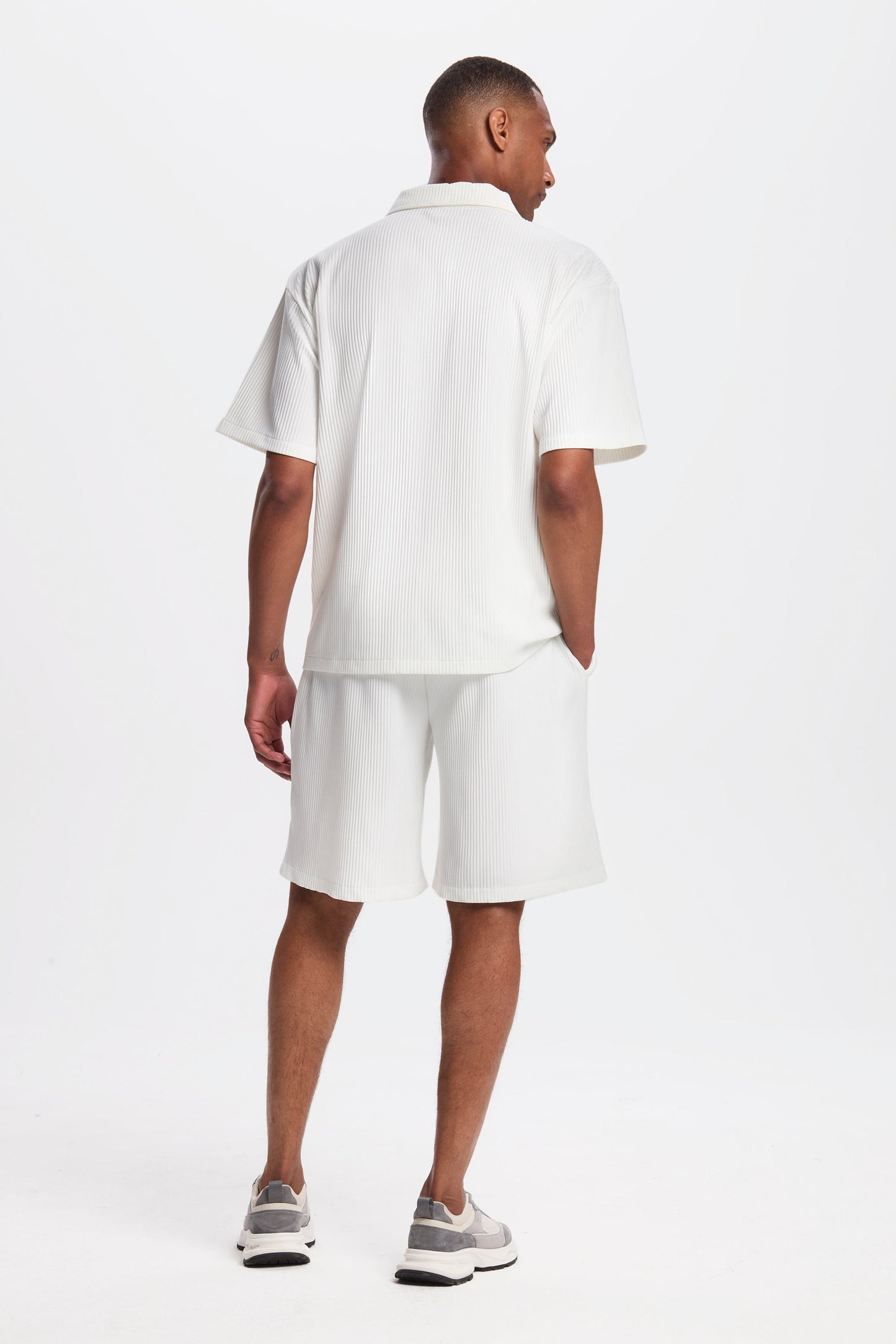 KOALA SYDNEY Pleated Short Sleeve Shirt