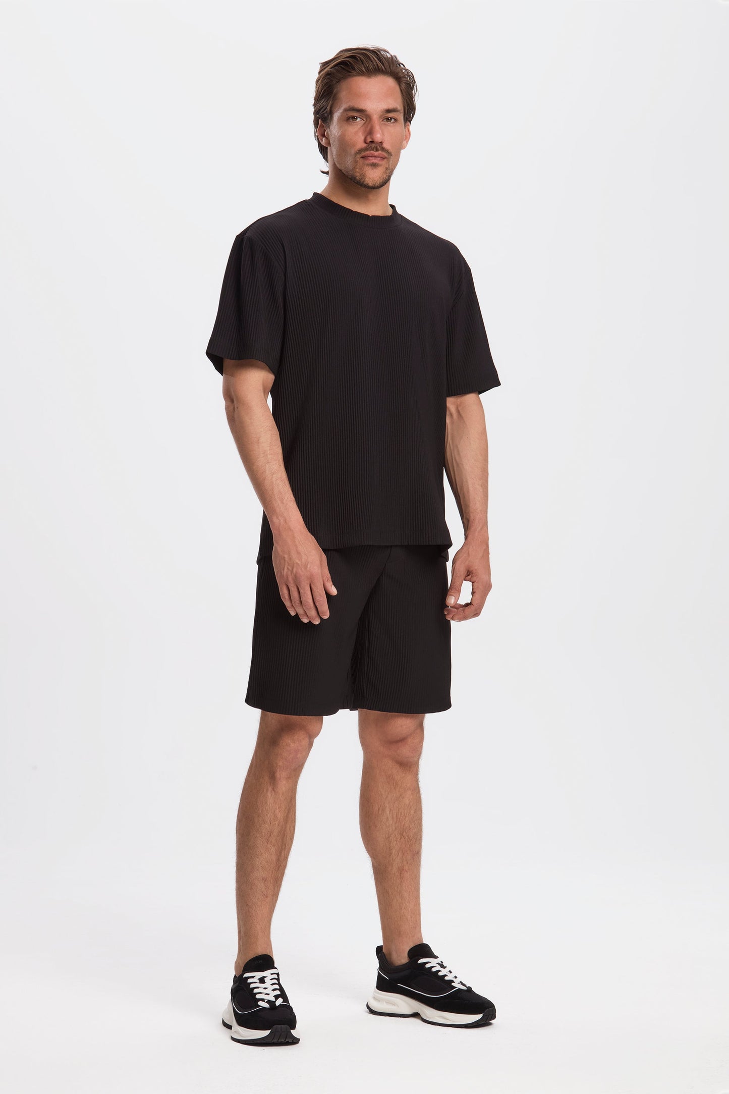 Pleated Design T-Shirt