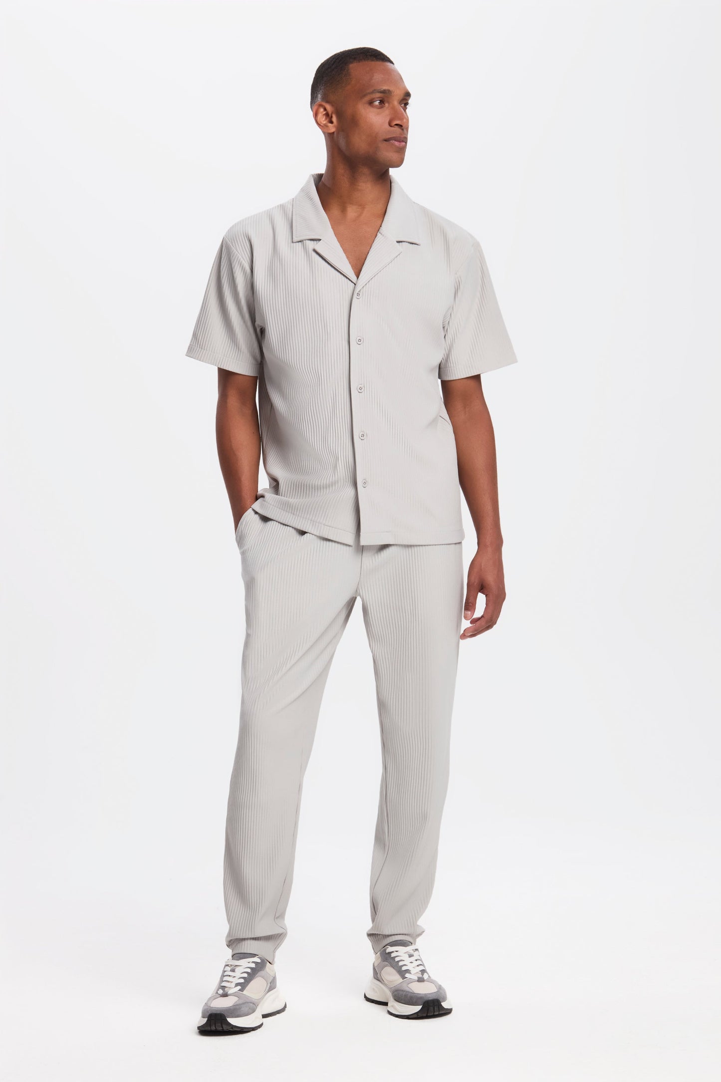 KOALA SYDNEY Pleated Short Sleeve Shirt