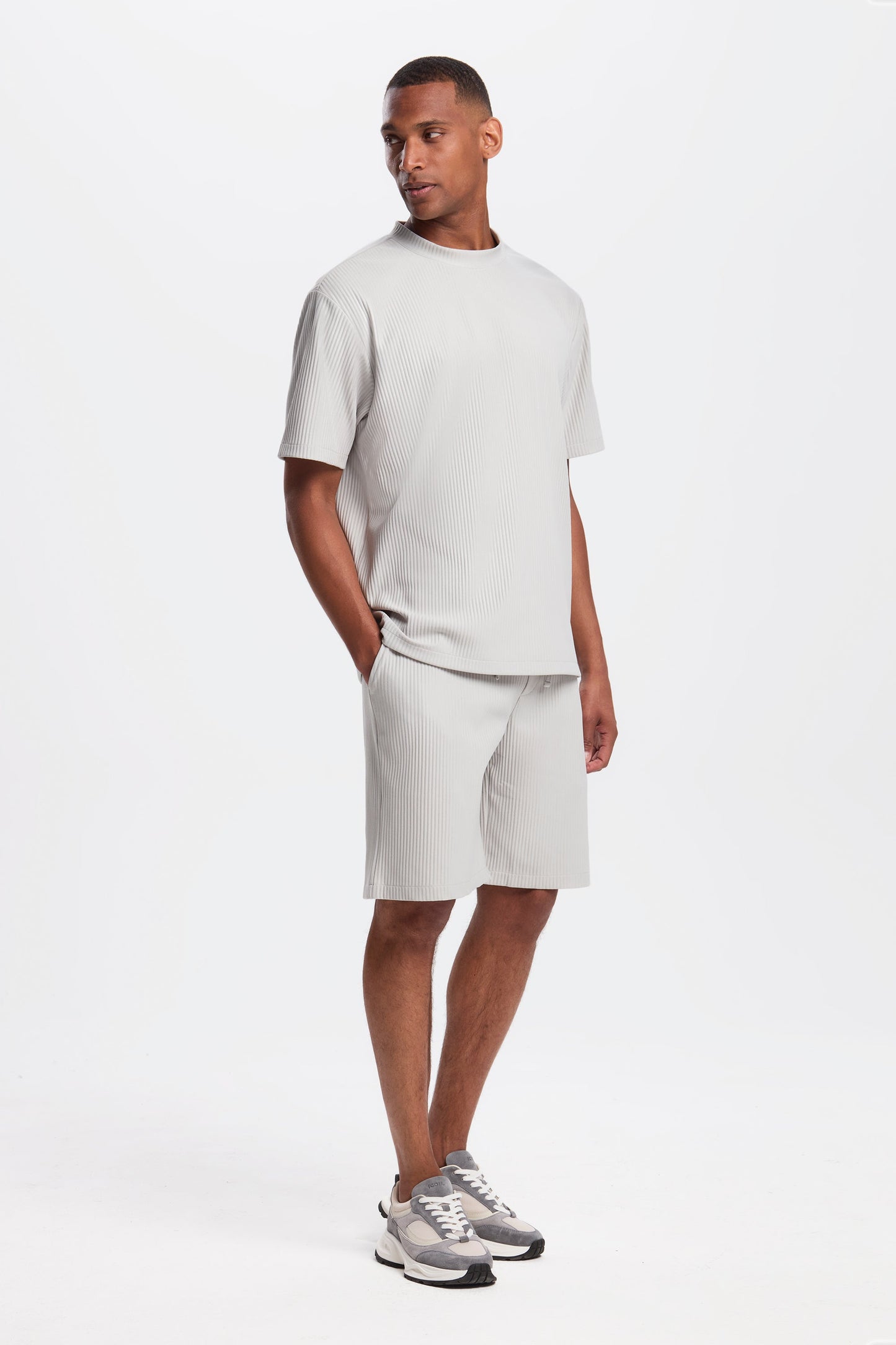 Pleated Design T-Shirt