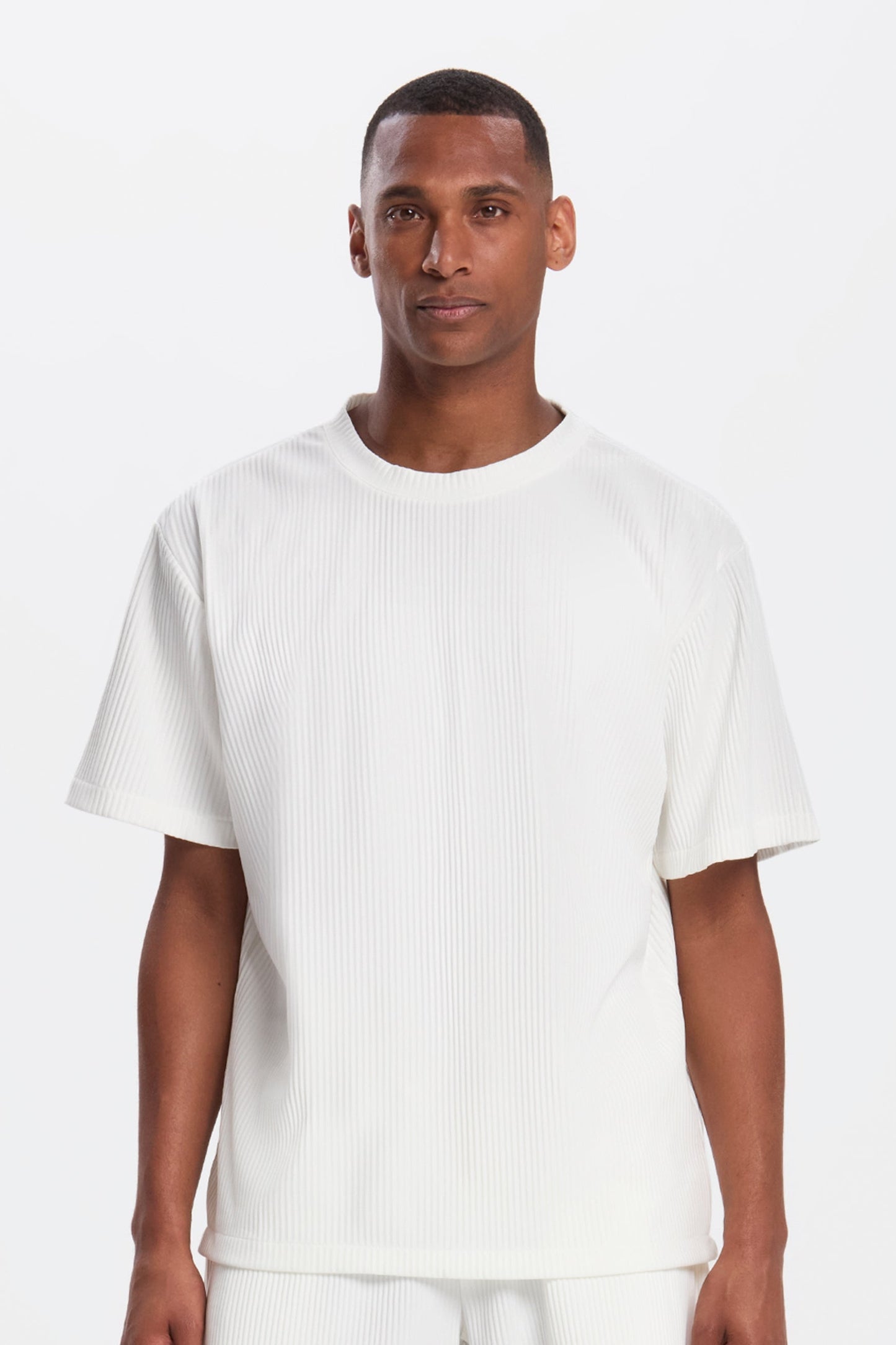 Pleated Design T-Shirt