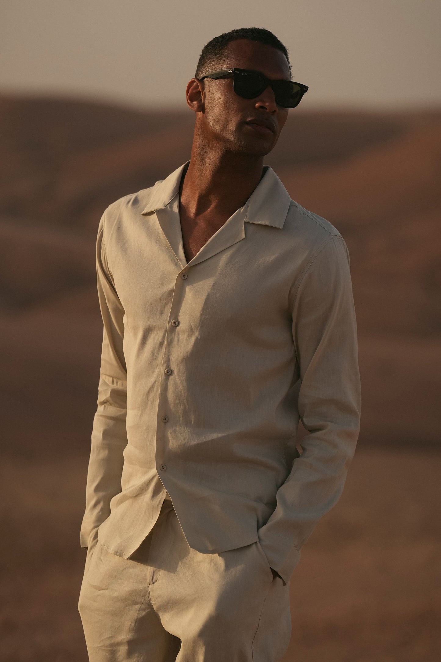 Classic Linen Long Sleeve Shirt