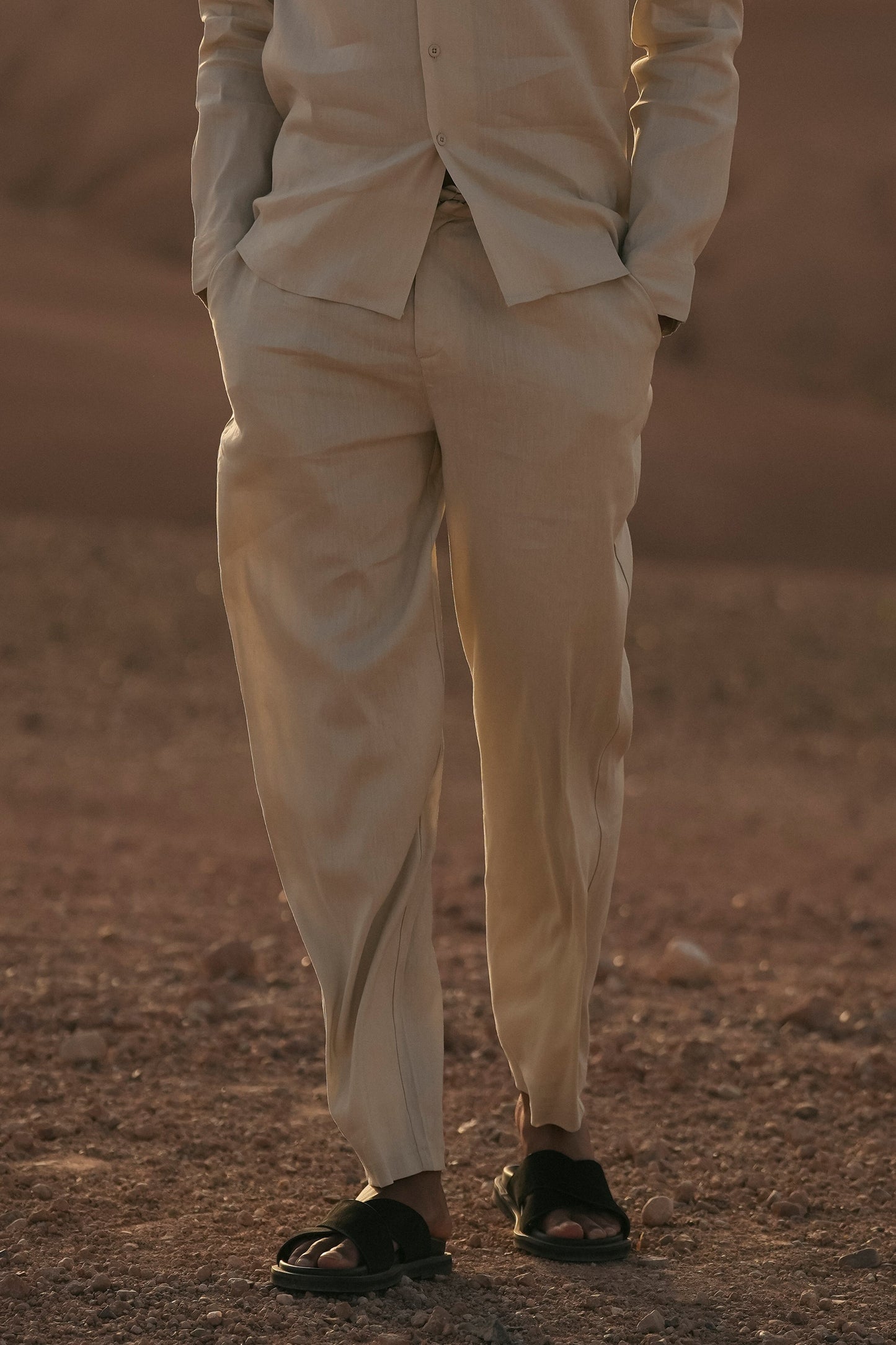 Elegant Linen Trousers