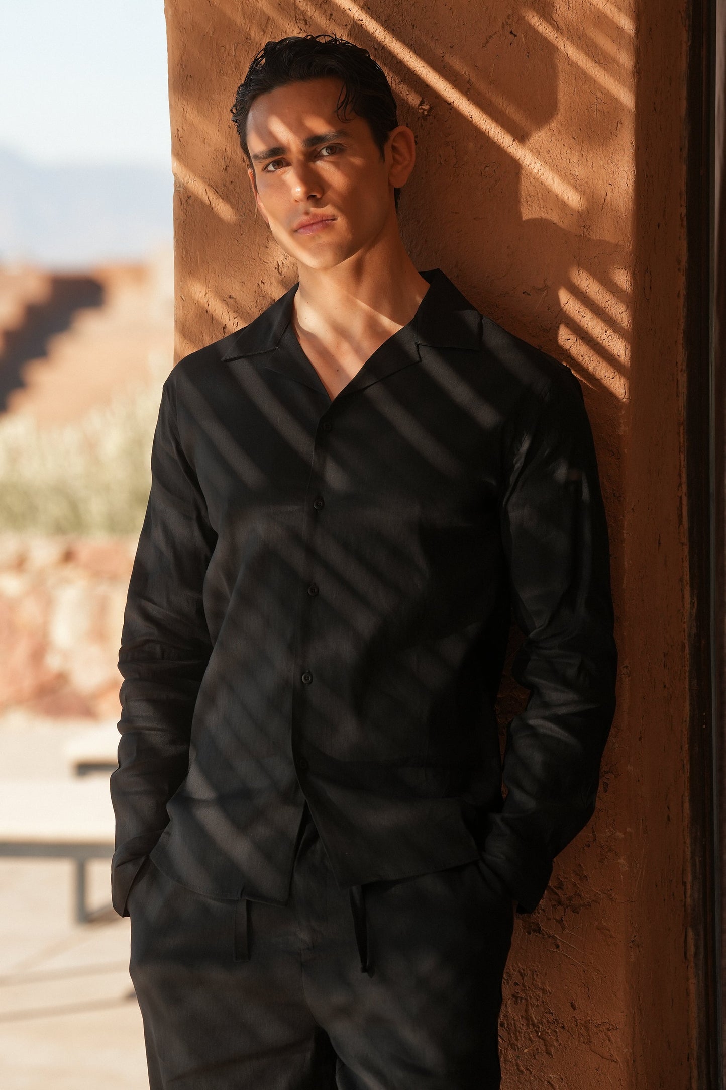 Classic Linen Long Sleeve Shirt